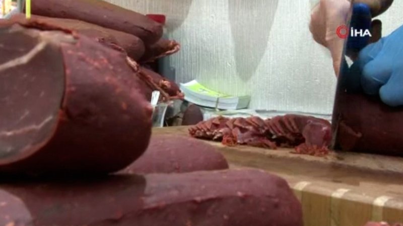 Kayseri’de pastırmacılarda 'Ramazan’ mesaisi