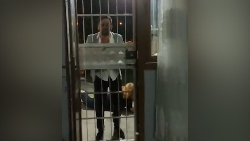 Adana'da cani koca İranlı eşine şiddet uyguladı