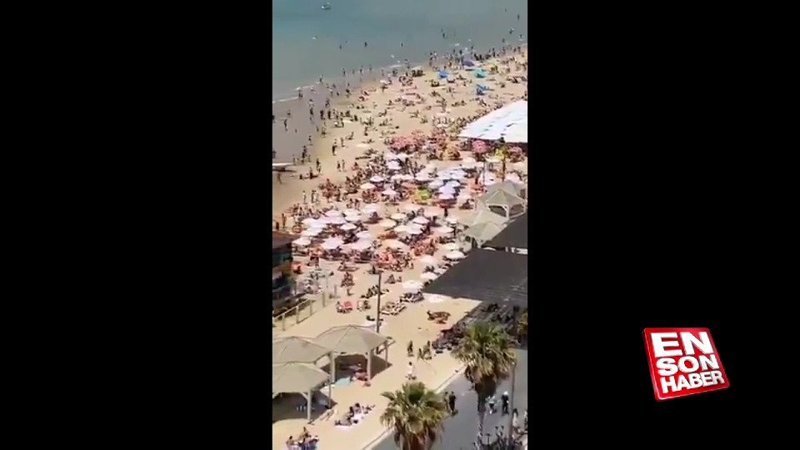 İsrail'de normalleşmeyle plajlar doldu