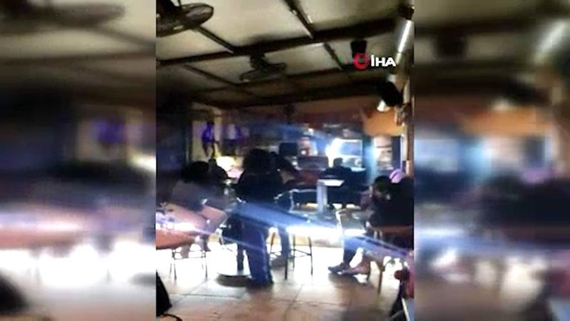 Taksim’de kısıtlamada açık olan gece kulüplerine baskın