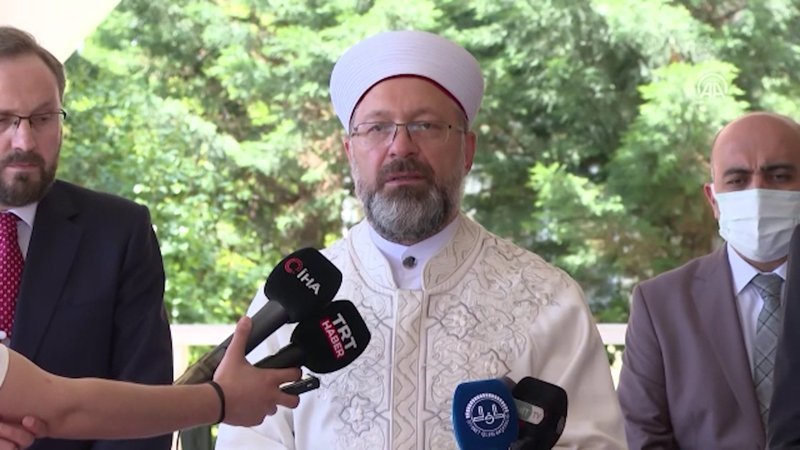 Ali Erbaş: Bebek katili İsrail terörünün bir an önce durdurulması gerekiyor