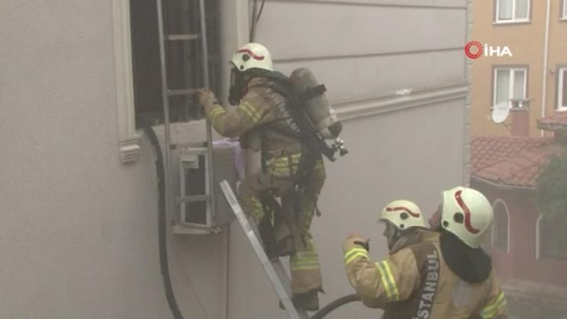 Şişli’de yangında can pazarı