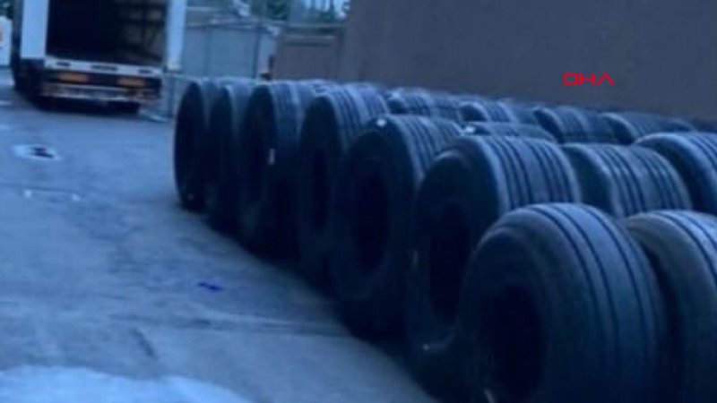 Atatürk Havalimanı'nda gizlendiği tır kasasındaki lastiklerin arasında yakalandı