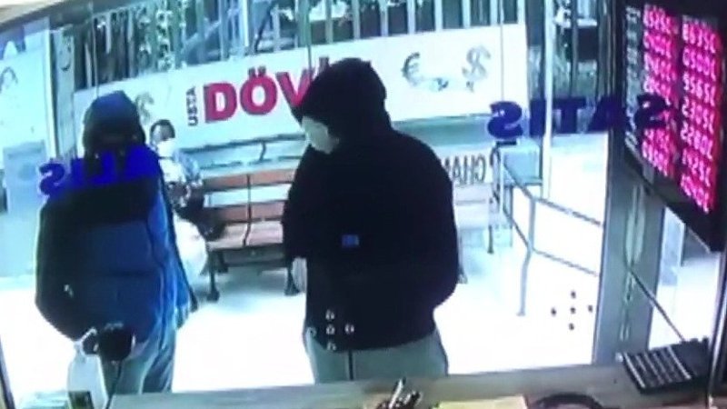 Şişli'de döviz bürosunu soymak isteyen şüpheliler