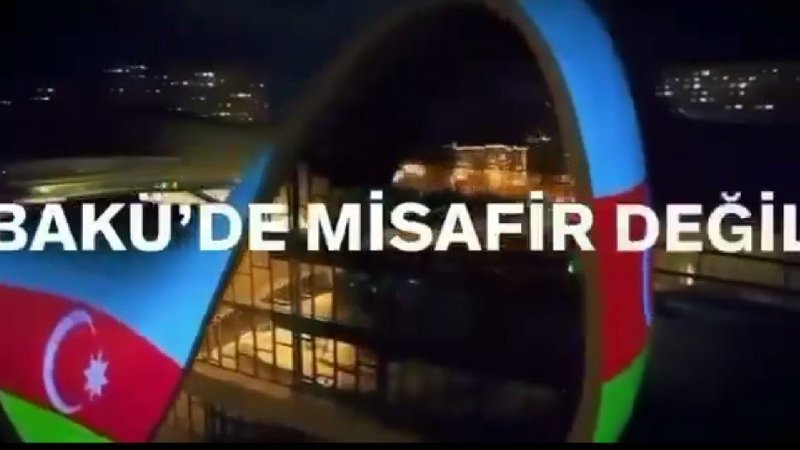 Azerbaycan'dan Türkiye A Milli Futbol Takımı için özel klip