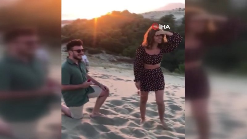 Evlilik teklifi edecekti, tanıdıklarını görünce tüm planları bozuldu