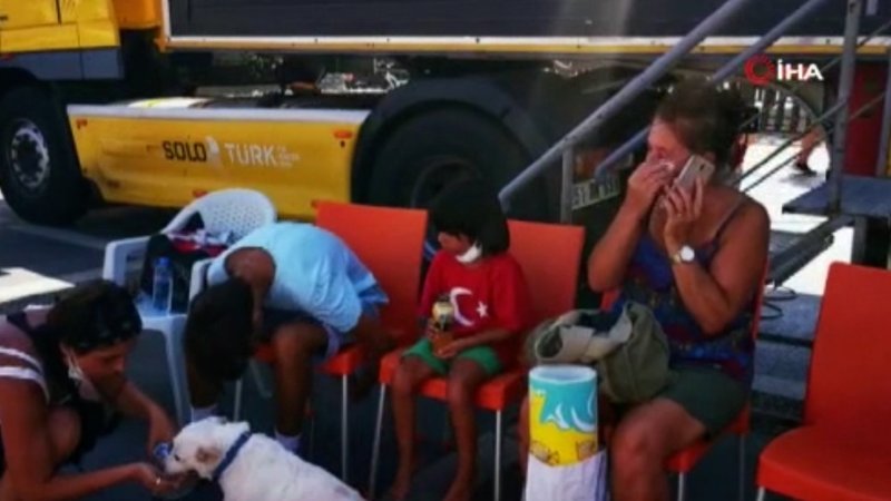 Marmaris tahliye ediliyor