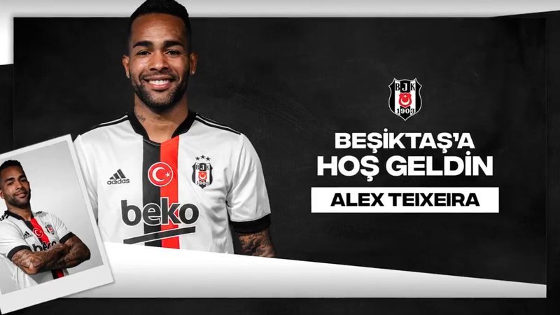 Beşiktaş Alex Teixeira'yı duyurdu
