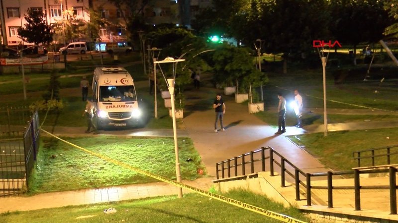 Güngören'de parkta silahlı saldırı: 1 yaralı