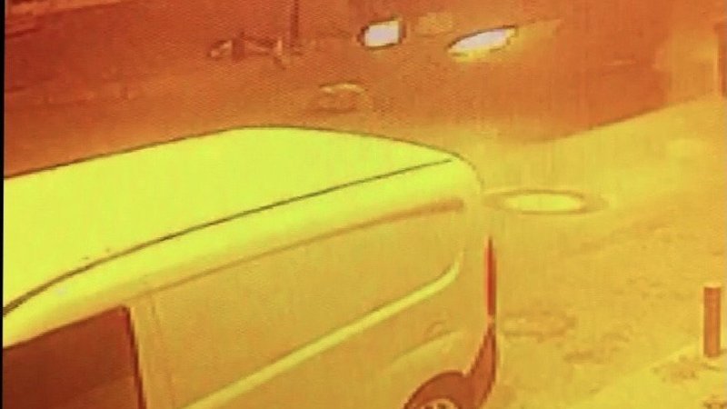 Beykoz’da yerde yatan köpeği ezip kaçtı