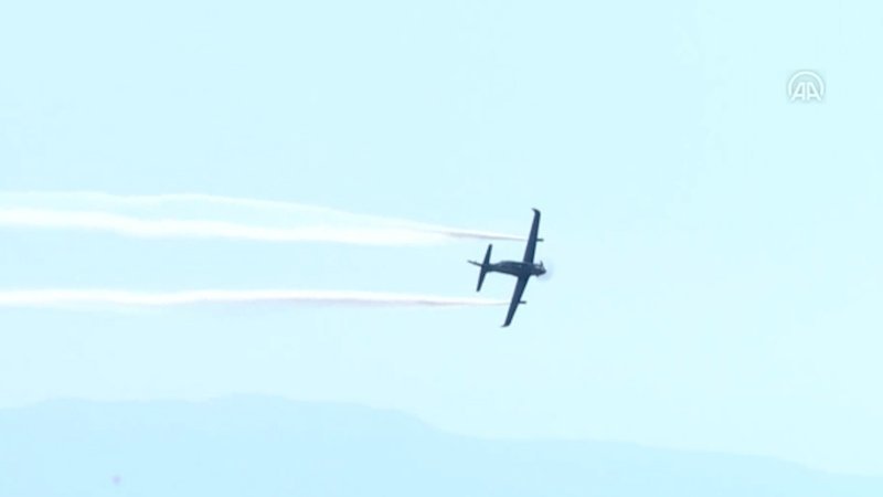 TEKNOFEST gösteri uçuşları heyecan yarattı