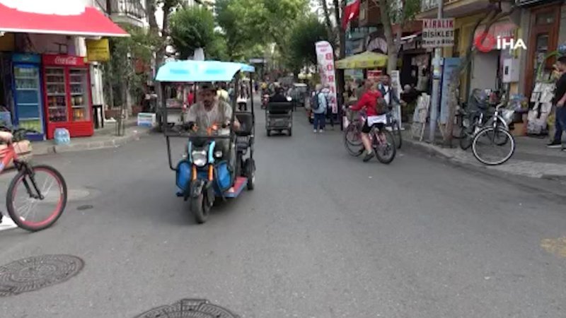 Elektrikli araçların kaldırılması kararına Adalar sakinlerinden tepki
