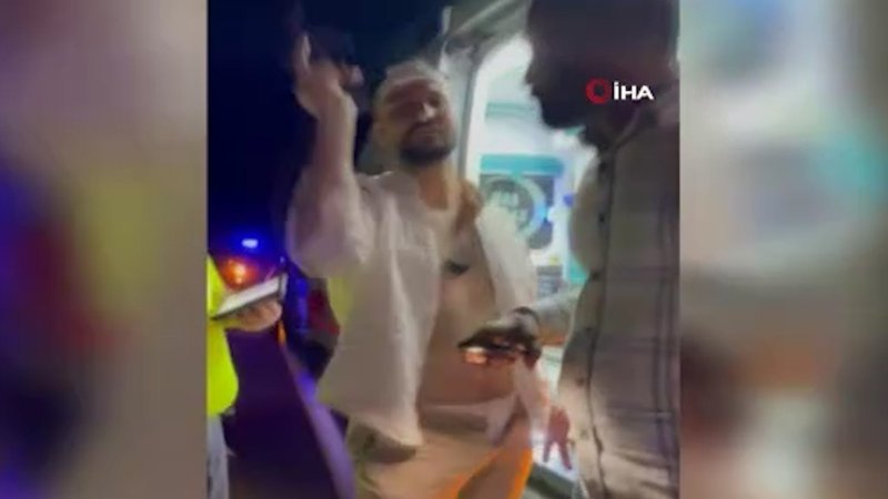 Şanlıurfa'da alkollü polis kaza yapıp, meslektaşlarına zor anlar yaşattı