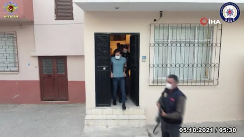 Mersin'de terör operasyonu: 1 gözaltı