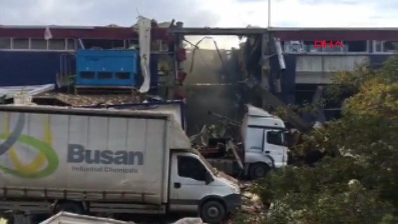 Bursa'da fabrikada patlama: Ölü ve yaralılar var
