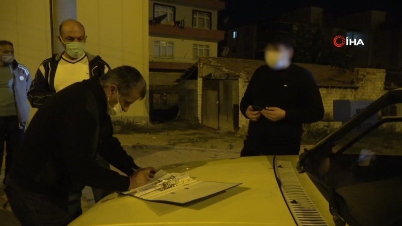 Kırıkkale'de 'şok denetim' uygulamasına takılan genç çocuk temaslı çıktı