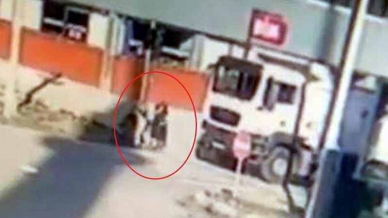 Samsun'da kamyon kadını ezdi