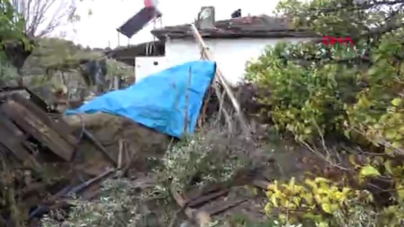 Aydın'da fırtına felaketi: 1 köy yerle bir oldu