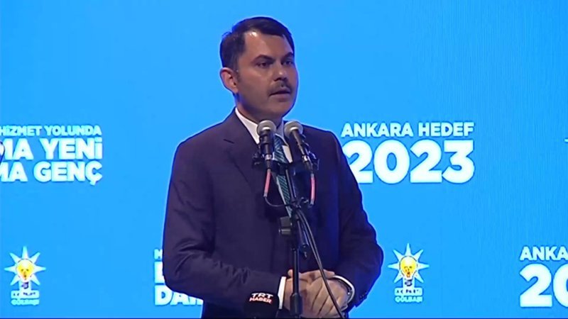 Bakan Murat Kurum muhalefeti eleştirdi