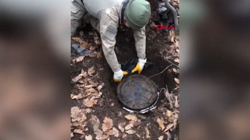 Bingöl’de, PKK’ya ait mühimmat ele geçirildi