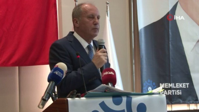 Muharrem İnce: Biz büyükelçiliklerin koridorlarında kurulmadık
