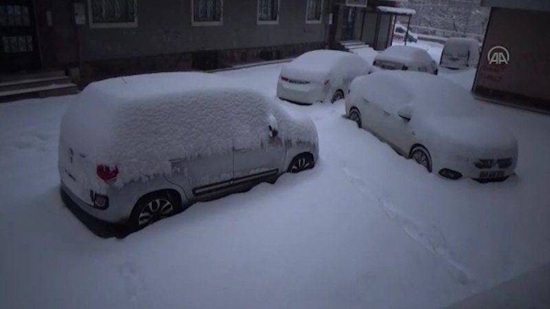 Muş'ta kar yağışı nedeniyle 261 köy yolu ulaşıma kapandı