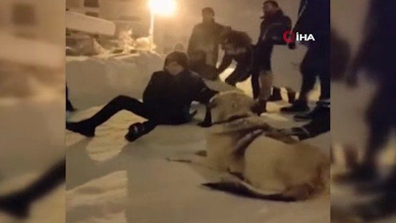 Karabüklülerin kar eğlencesi