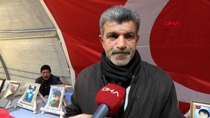 Evlat nöbetindeki baba: Dayanacak gücümüz kalmadı