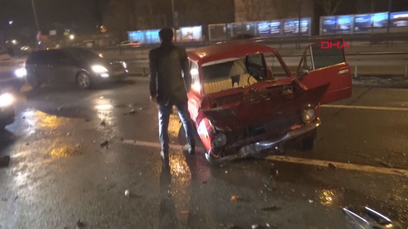 Avcılar D-100 karayolunda kaza