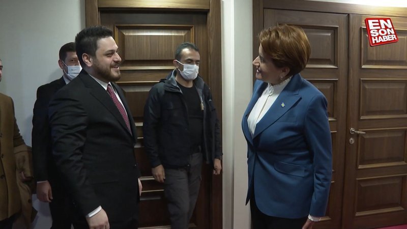 Hüseyin Baş'tan Meral Akşener'e ziyaret