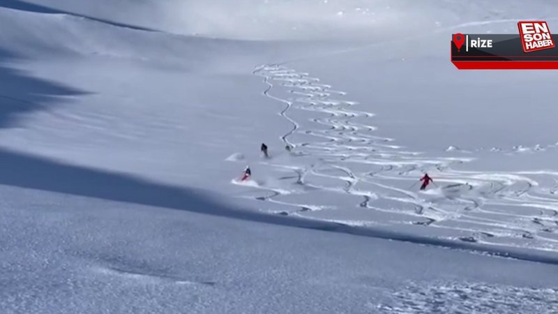 Kaçkarlar, heliski tutkunlarını ağırlıyor