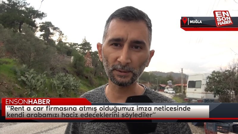 Denizli'de araba kiraladı, 2 yıl sonra icralık oldu