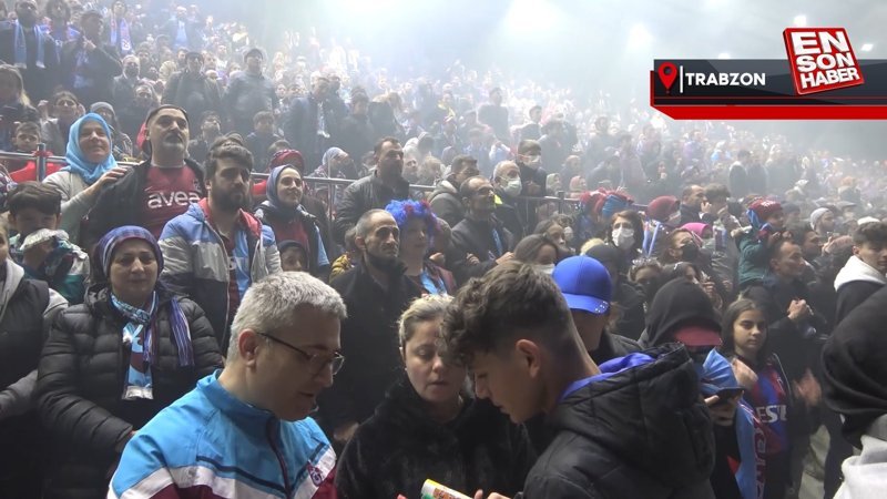 Trabzon'da insan seli