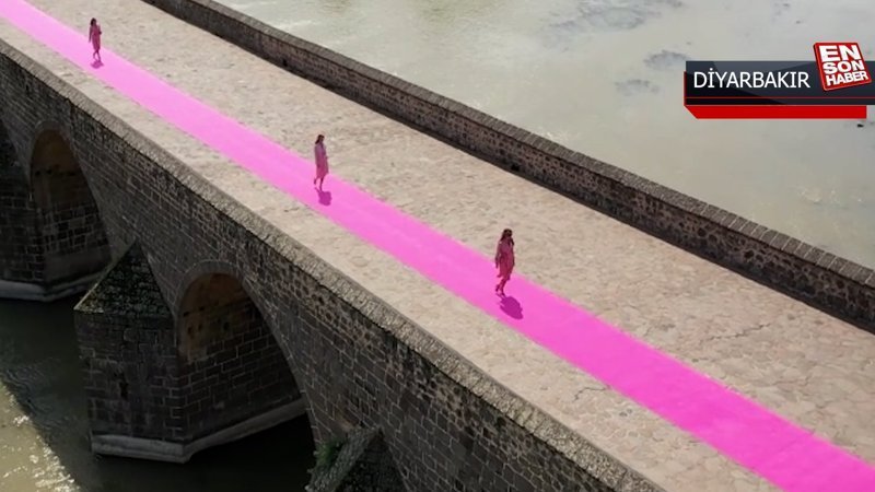 Diyarbakır'ın tarihi mekanlarında defile düzenlendi