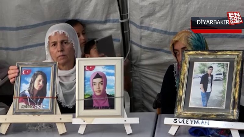 Diyarbakır'da ailelerin HDP il binası önündeki evlat nöbeti sürüyor