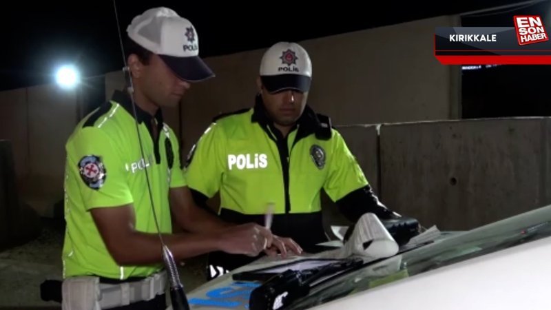 Kırıkkale'de arızalı otobüsle yolcu taşıyan firmaya ceza