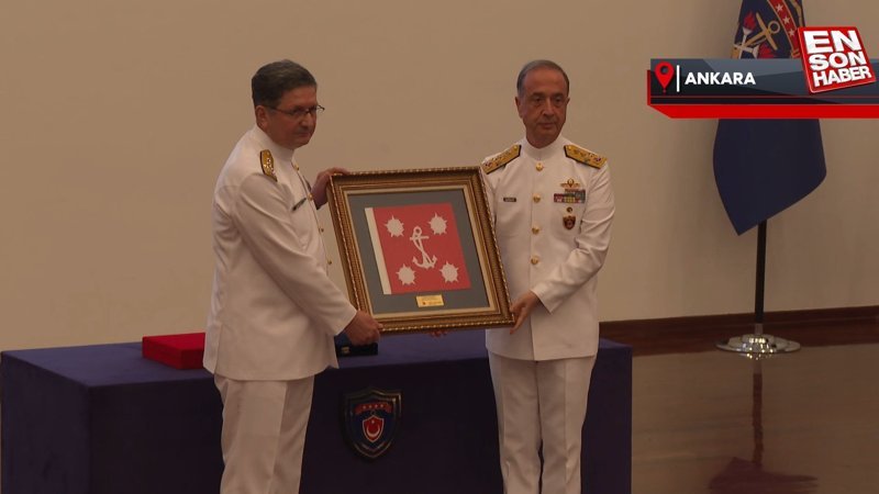 Deniz Kuvvetleri Komutanlığı'nda, devir teslim töreni gerçekleşti