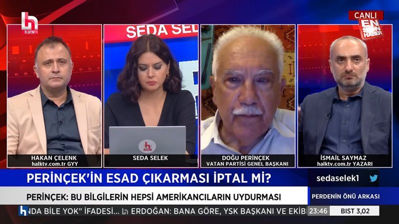 Doğu Perinçek, Beşar Esad'la görüşme için tarih verdi