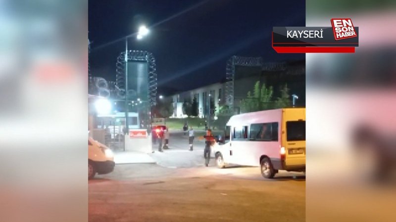 Kayseri'de sığınmacılar tarafından Geri Gönderme Merkezi'nde yangın çıkarıldı