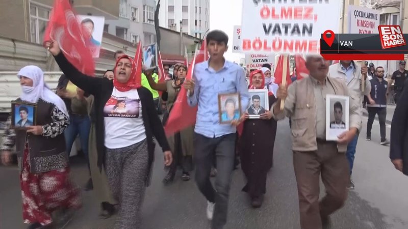 Van'da evlat nöbeti 45’inci haftaya girdi