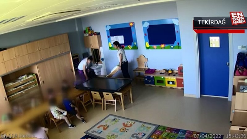 Tekirdağ'daki kreşte şiddet görüntülerine soruşturma