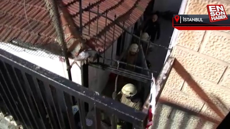 Kağıthane'de gecekondu yangını çıktı