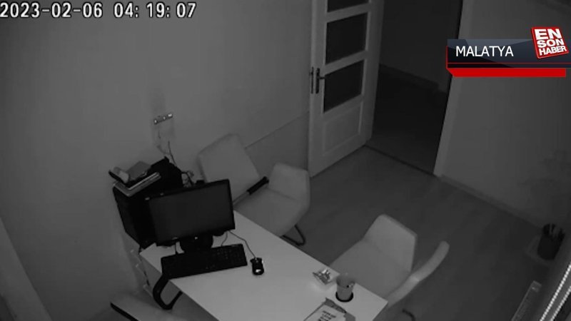Deprem sonrası Malatya'dan ilk görüntüler