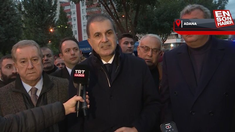 Ömer Çelik: Kurtarma çalışmaları titizlikle yürütülüyor