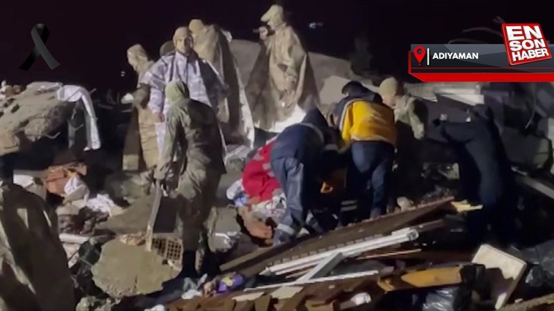 Kahramanmaraş depremi sonrası mucize kurtuluşlar