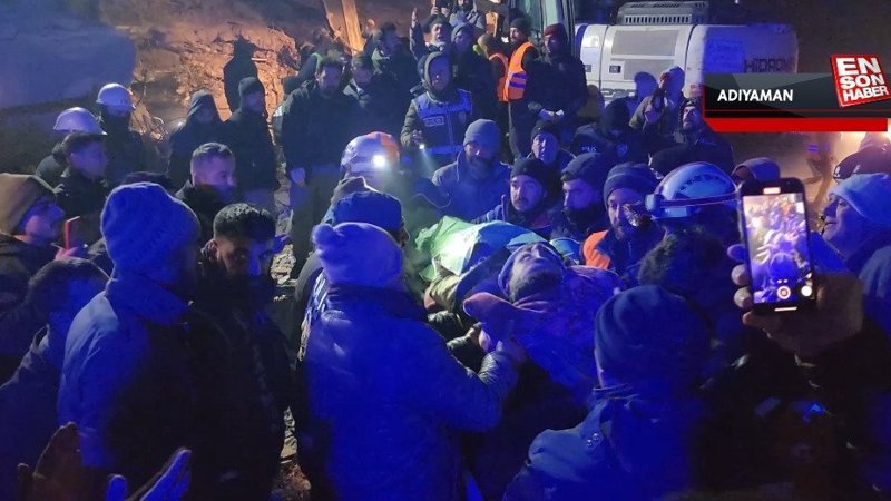 Adıyaman'da 71 saat sonra gelen mucize kurtuluş