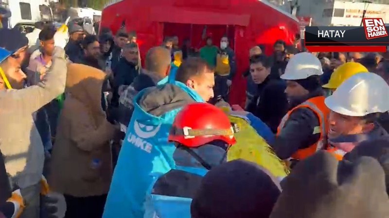 Hatay'da 85 saat sonra mucize kurtuluş
