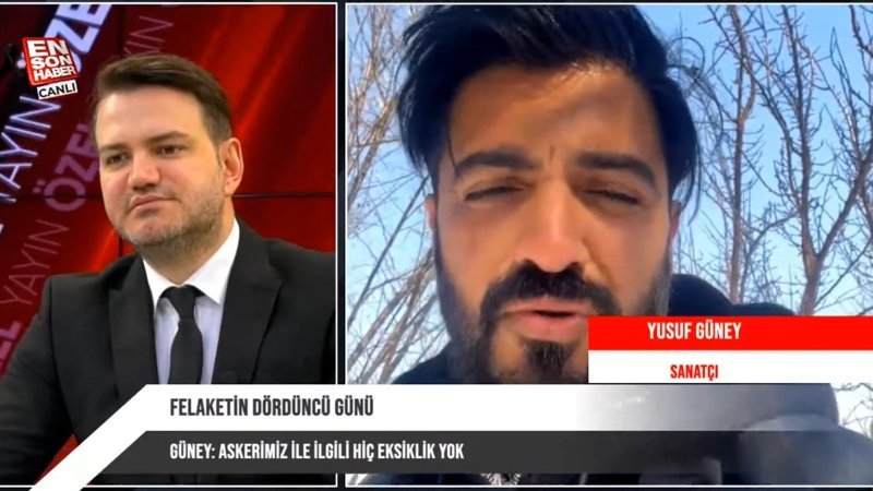 Yusuf Güney, deprem bölgesi Elbistan'da neler yaşandığını Ensonhaber'e anlattı