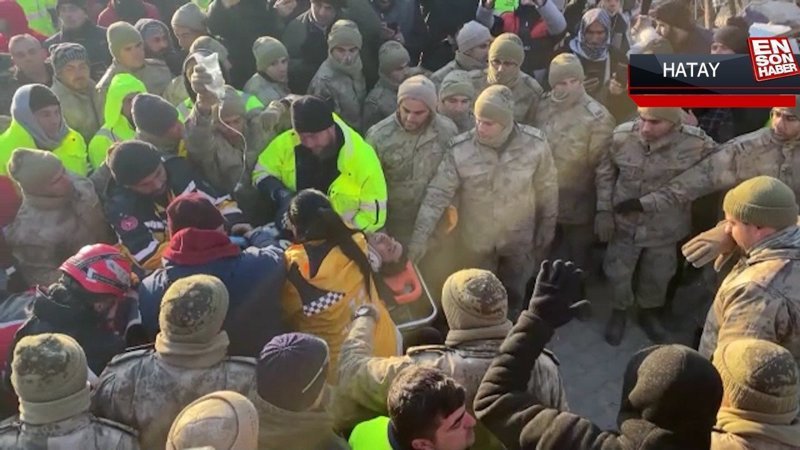 Arama kurtarma çalışmalarında Hikmet Yiğitbaş 101. saatte sağ çıkarıldı