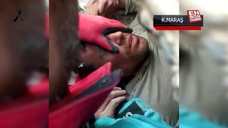 Enkaz altından çıkarılan vatandaş Bakara Suresi okudu